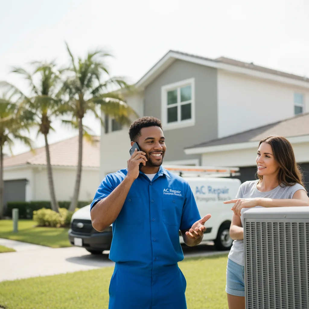 AC Repair Pompano Beach customer support in Midway Park